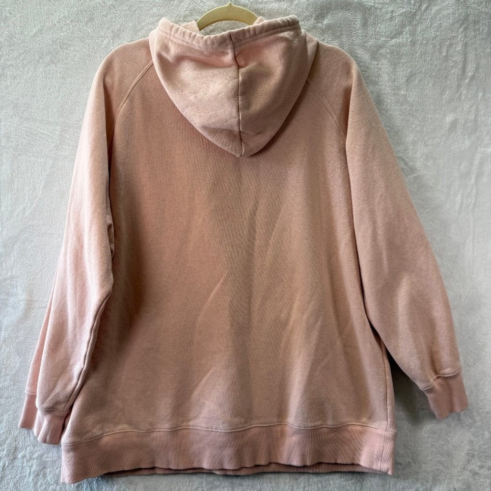 The North Face Womens XXL Pink Half Dome Logo Fleece Lined Pullover Hoodie - Picture 5 of 7